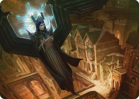 Angelic Sleuth Art Card [Streets of New Capenna Art Series] | Exor Games Bridgewater