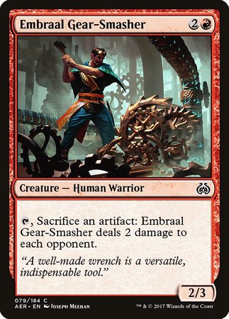 Embraal Gear-Smasher [Aether Revolt] | Exor Games Bridgewater