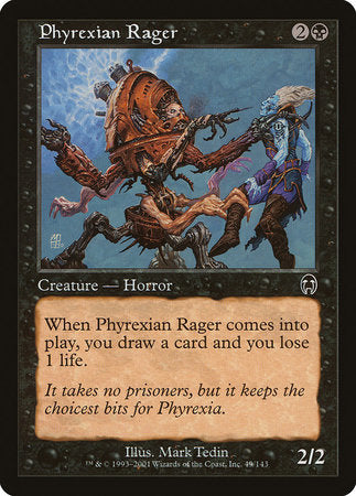 Phyrexian Rager [Apocalypse] | Exor Games Bridgewater
