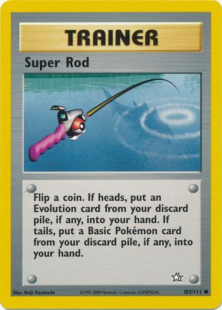 Super Rod (103/111) [Neo Genesis Unlimited] | Exor Games Bridgewater