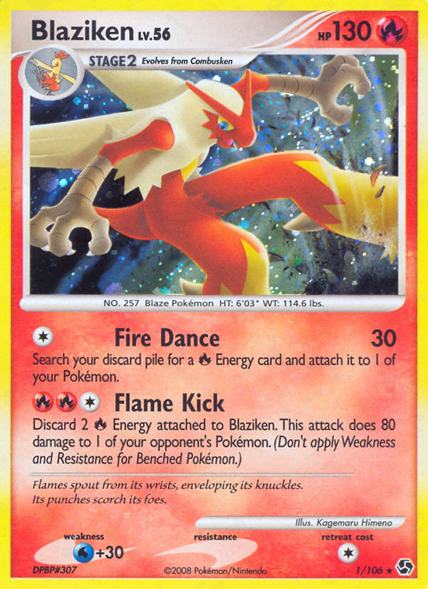 Blaziken (1/106) [Diamond & Pearl: Great Encounters] | Exor Games Bridgewater