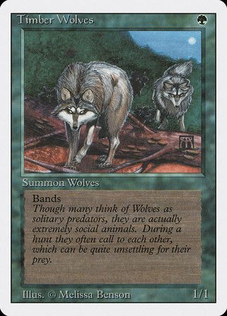 Timber Wolves [Revised Edition] | Exor Games Bridgewater