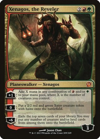 Xenagos, the Reveler [Theros] | Exor Games Bridgewater