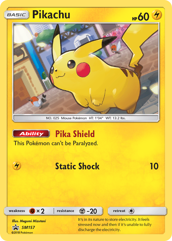 Pikachu (SM157) [Sun & Moon: Black Star Promos] | Exor Games Bridgewater