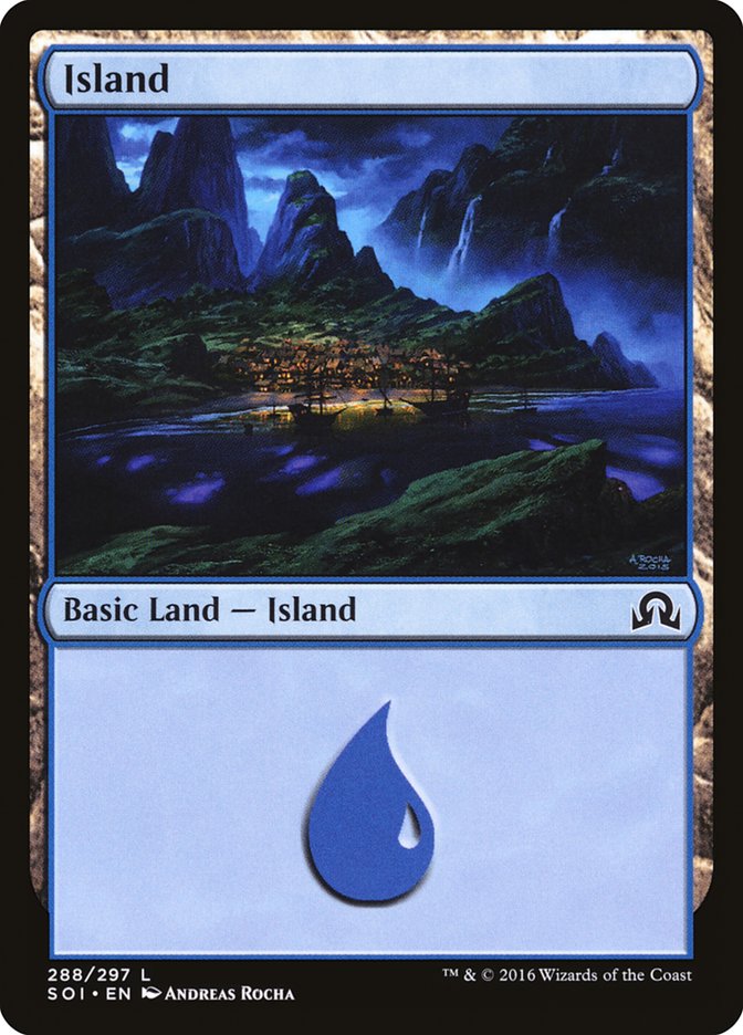 Island (288) [Shadows over Innistrad] | Exor Games Bridgewater