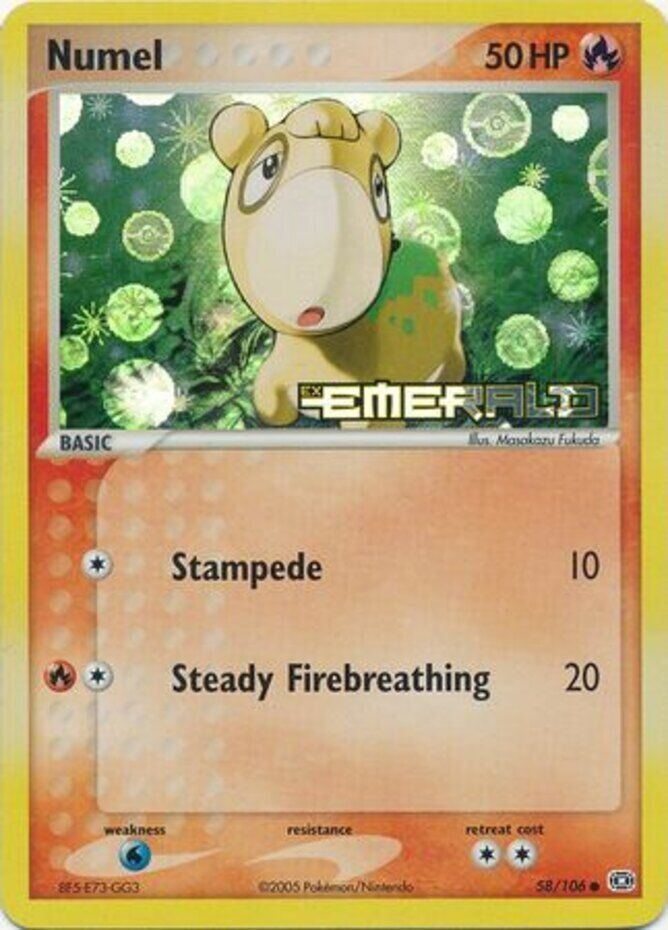 Numel (58/106) (Stamped) [EX: Emerald] | Exor Games Bridgewater