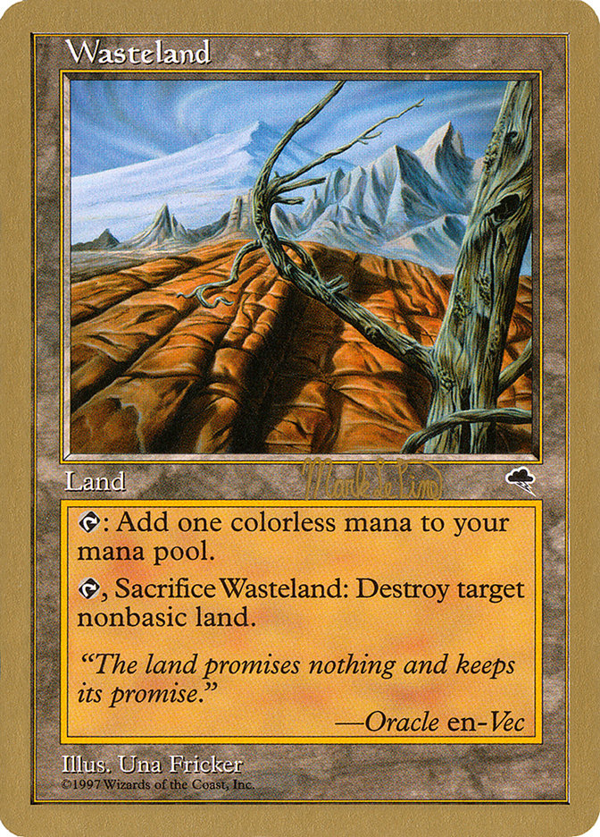 Wasteland (Mark Le Pine) [World Championship Decks 1999] | Exor Games Bridgewater