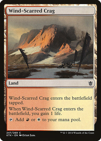 Wind-Scarred Crag [Khans of Tarkir] | Exor Games Bridgewater