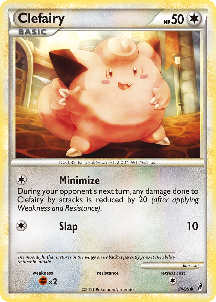 Clefairy (54/95) [HeartGold & SoulSilver: Call of Legends] | Exor Games Bridgewater