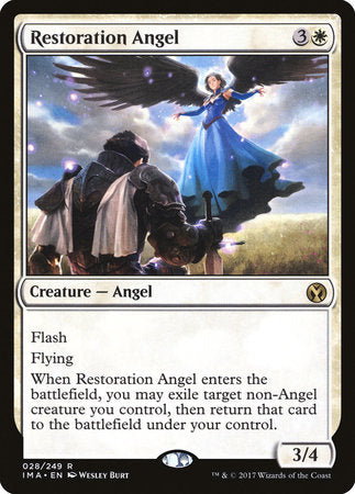 Restoration Angel [Iconic Masters] | Exor Games Bridgewater