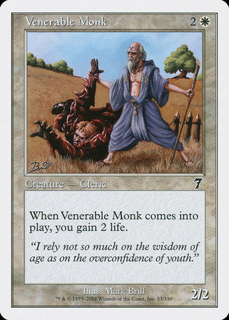 Venerable Monk [Seventh Edition] | Exor Games Bridgewater