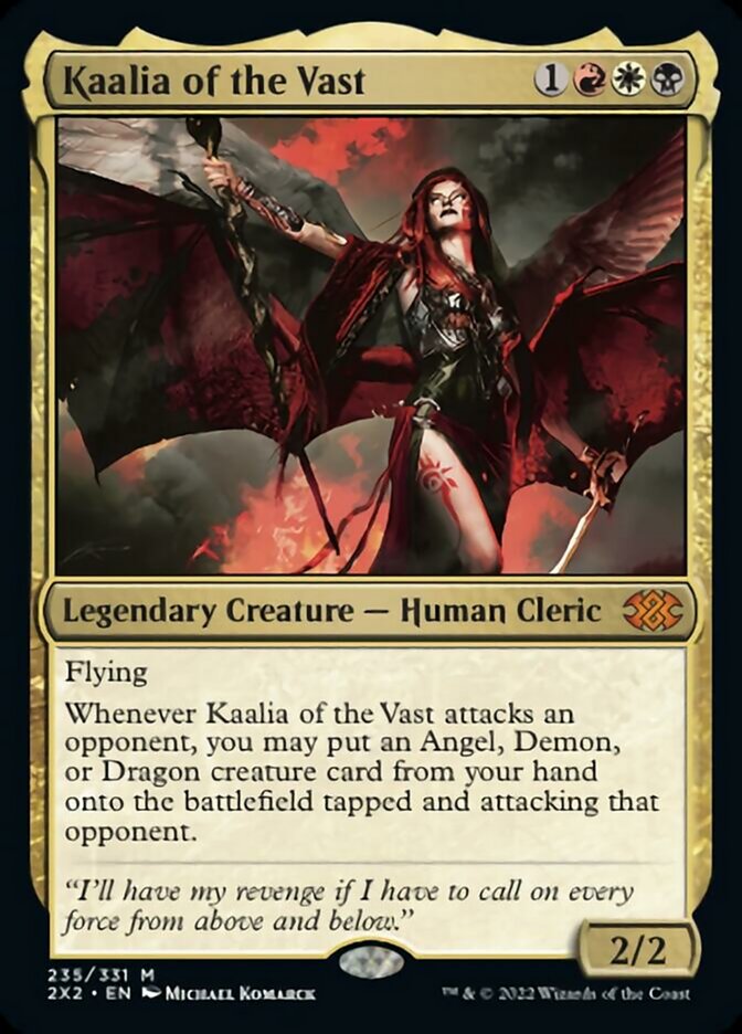 Kaalia of the Vast [Double Masters 2022] | Exor Games Bridgewater