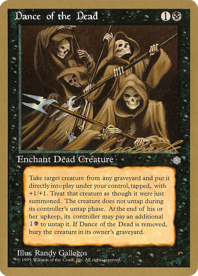 Dance of the Dead (Leon Lindback) [Pro Tour Collector Set] | Exor Games Bridgewater