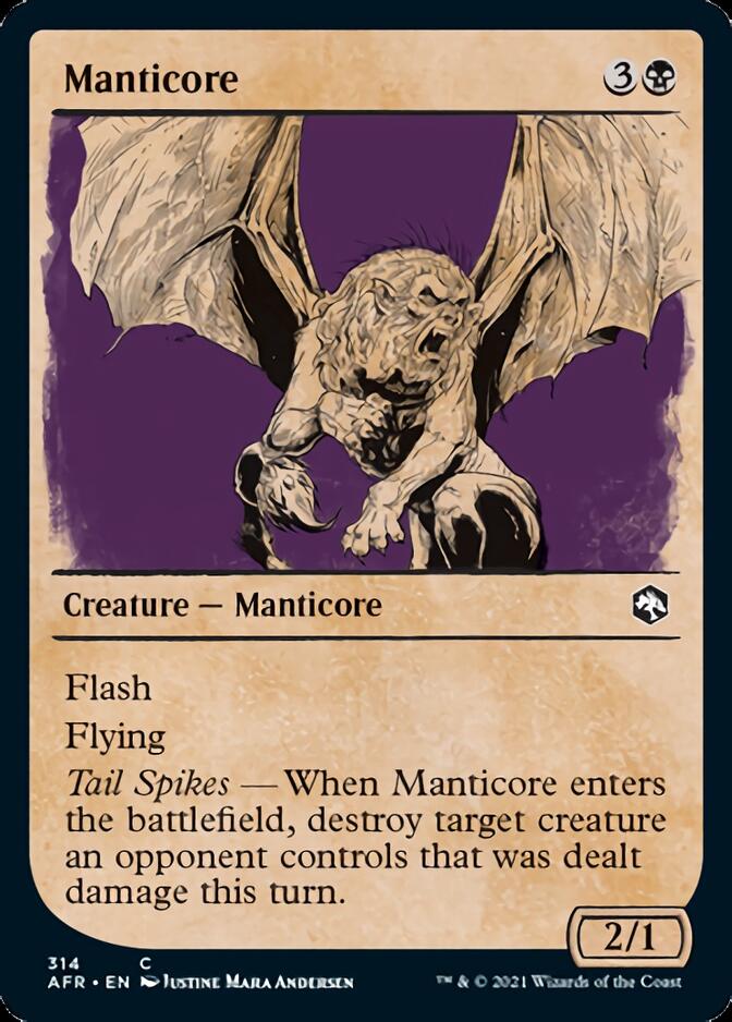 Manticore (Showcase) [Dungeons & Dragons: Adventures in the Forgotten Realms] | Exor Games Bridgewater