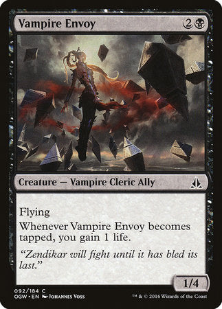 Vampire Envoy [Oath of the Gatewatch] | Exor Games Bridgewater