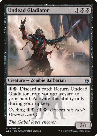 Undead Gladiator [Masters 25] | Exor Games Bridgewater