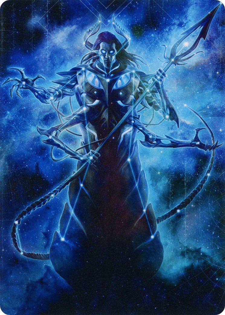 Heliod, the Warped Eclipse Art Card [March of the Machine Art Series] | Exor Games Bridgewater