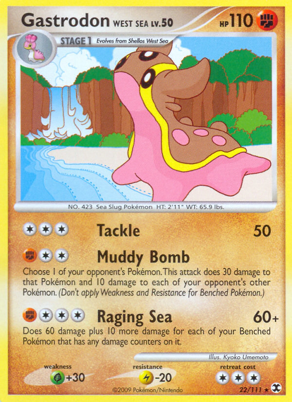 Gastrodon West Sea (22/111) [Platinum: Rising Rivals] | Exor Games Bridgewater