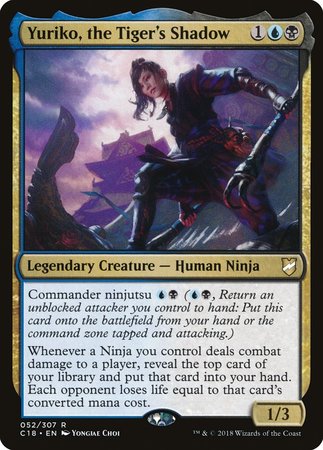 Yuriko, the Tiger's Shadow [Commander 2018] | Exor Games Bridgewater