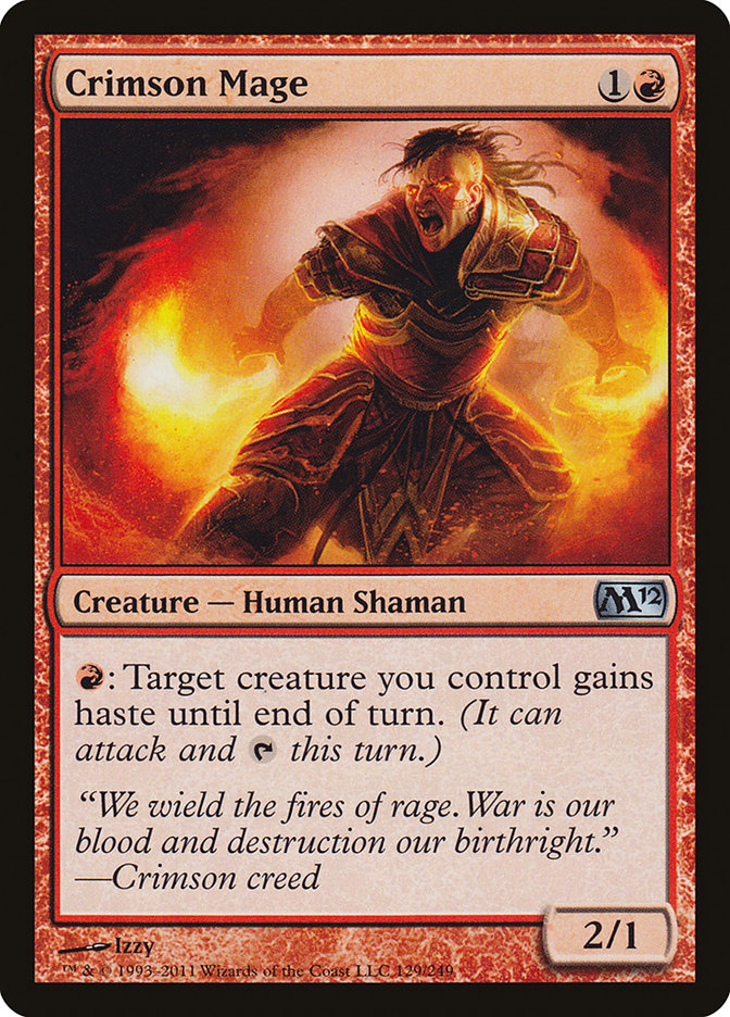 Crimson Mage [Magic 2012] | Exor Games Bridgewater