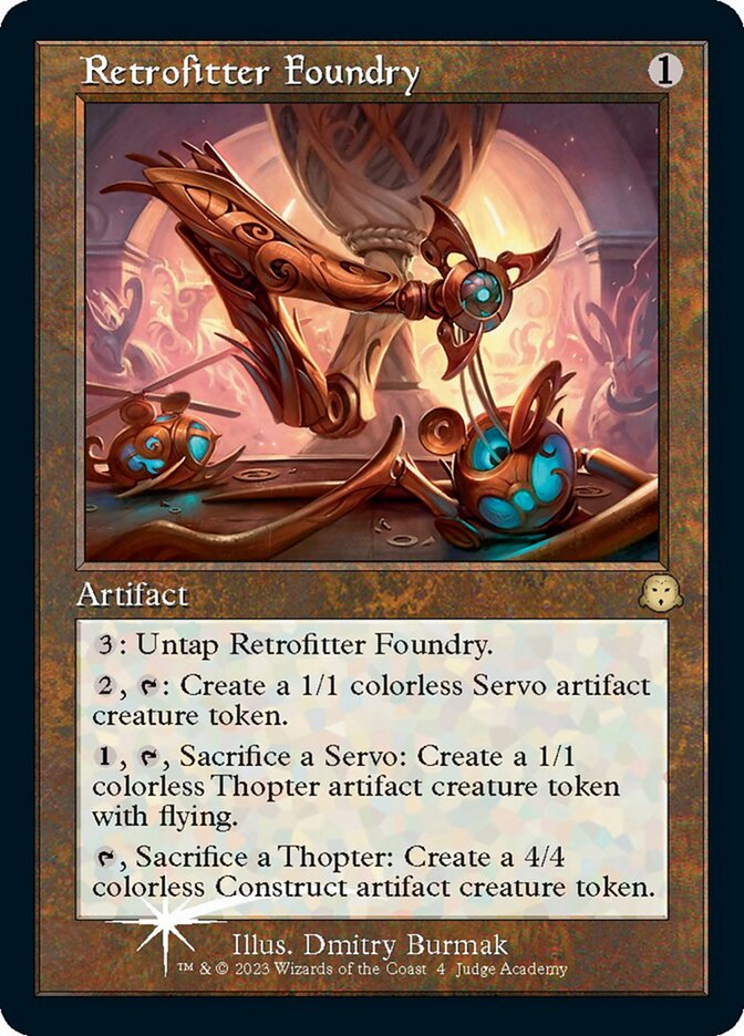 Retrofitter Foundry (Retro) [Judge Gift Cards 2023] | Exor Games Bridgewater