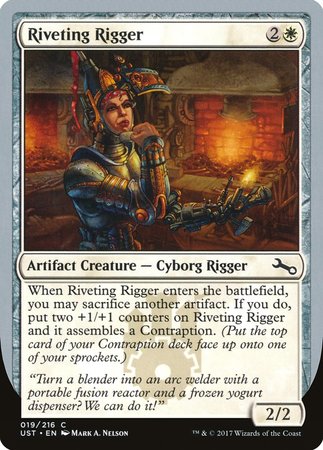 Riveting Rigger [Unstable] | Exor Games Bridgewater