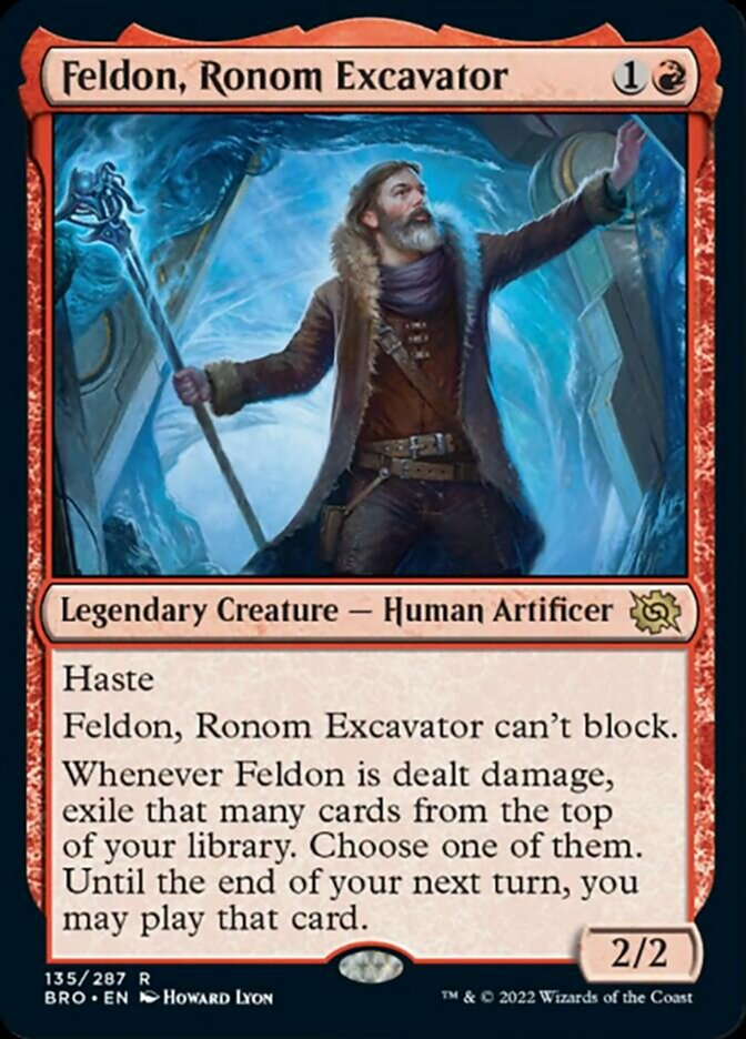 Feldon, Ronom Excavator [The Brothers' War] | Exor Games Bridgewater