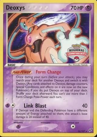 Deoxys (16/107) (Championship Promo) [EX: Deoxys] | Exor Games Bridgewater