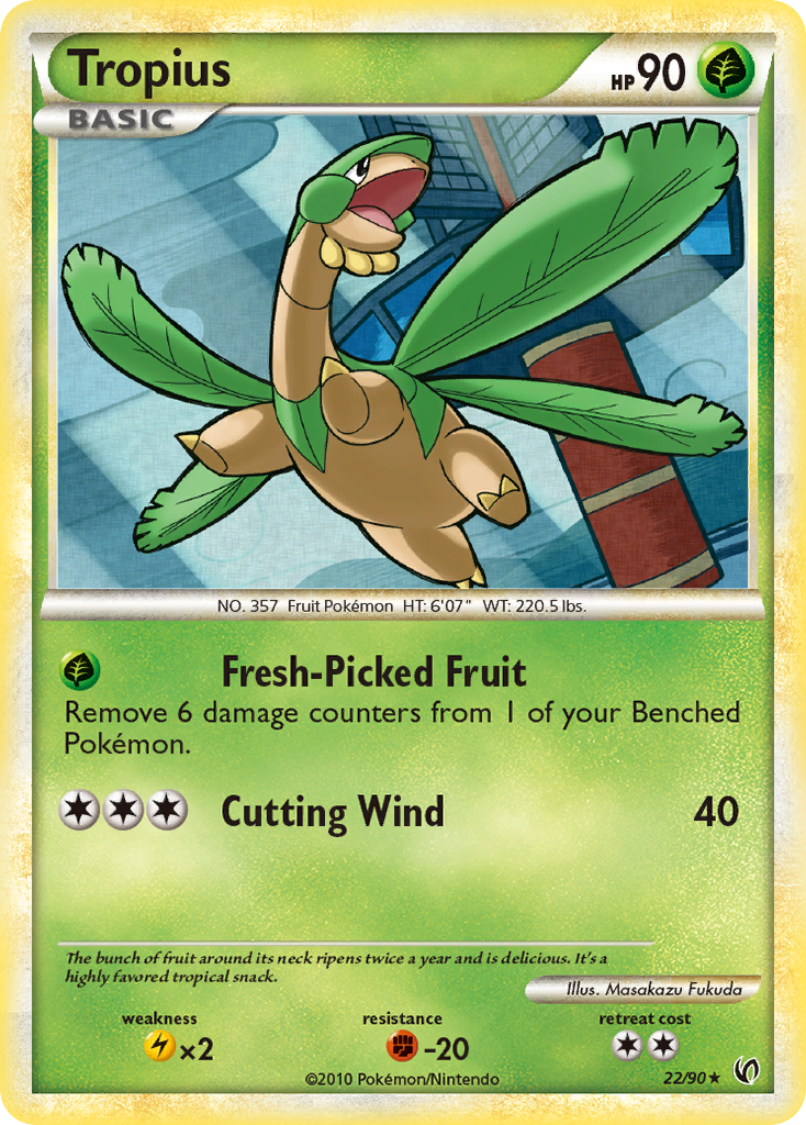 Tropius (22/90) [HeartGold & SoulSilver: Undaunted] | Exor Games Bridgewater