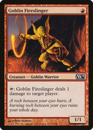 Goblin Fireslinger [Magic 2012] | Exor Games Bridgewater