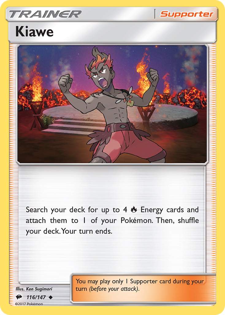 Kiawe (116/147) [Sun & Moon: Burning Shadows] | Exor Games Bridgewater