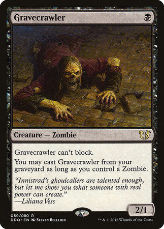 Gravecrawler [Duel Decks: Blessed vs. Cursed] | Exor Games Bridgewater