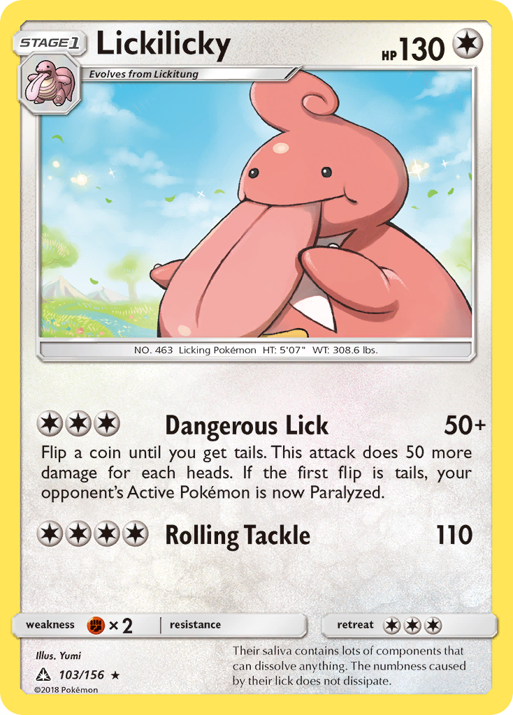 Lickilicky (103/156) [Sun & Moon: Ultra Prism] | Exor Games Bridgewater