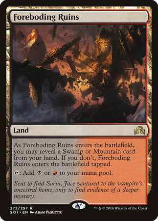Foreboding Ruins [Shadows over Innistrad] | Exor Games Bridgewater