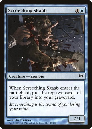 Screeching Skaab [Dark Ascension] | Exor Games Bridgewater