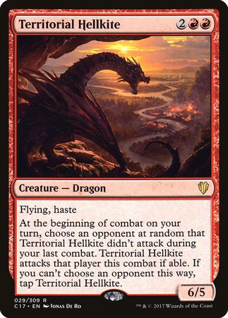 Territorial Hellkite [Commander 2017] | Exor Games Bridgewater