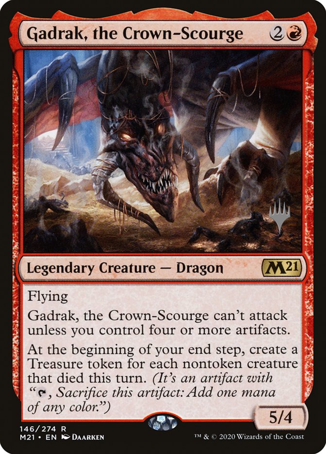 Gadrak, the Crown-Scourge (Promo Pack) [Core Set 2021 Promos] | Exor Games Bridgewater