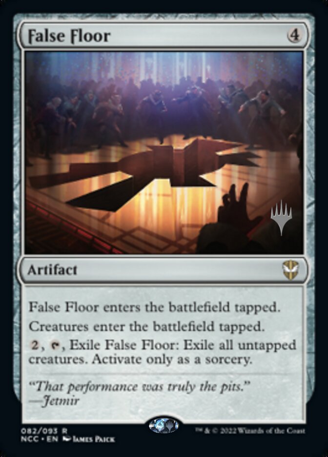 False Floor (Promo Pack) [Streets of New Capenna Commander Promos] | Exor Games Bridgewater