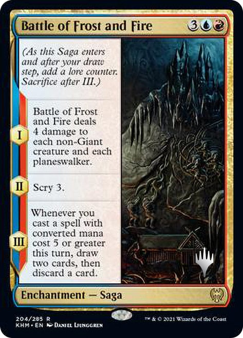 Battle of Frost and Fire [Kaldheim Promo Pack] | Exor Games Bridgewater