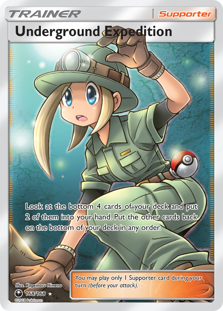 Underground Expedition (168/168) [Sun & Moon: Celestial Storm] | Exor Games Bridgewater