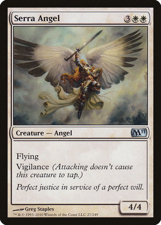 Serra Angel [Magic 2011] | Exor Games Bridgewater