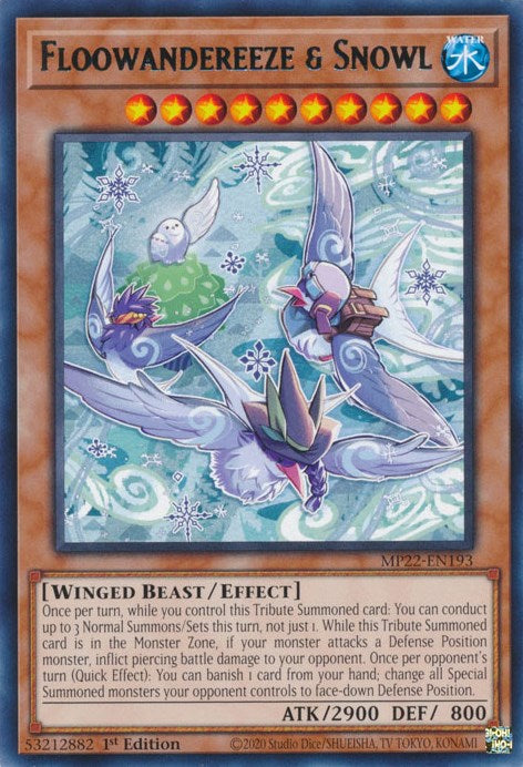 Floowandereeze & Snowl [MP22-EN193] Rare | Exor Games Bridgewater