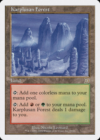 Karplusan Forest [Deckmasters] | Exor Games Bridgewater