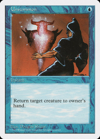 Unsummon [Fifth Edition] | Exor Games Bridgewater