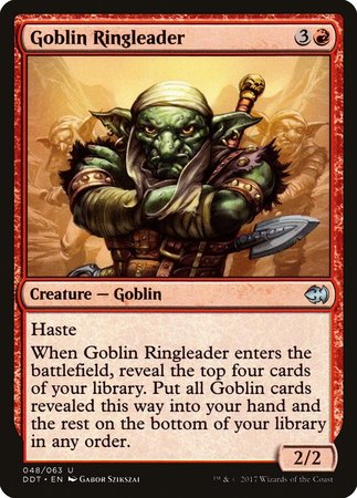 Goblin Ringleader [Duel Decks: Merfolk vs. Goblins] | Exor Games Bridgewater