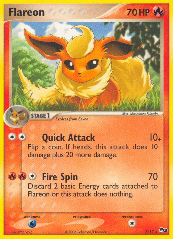 Flareon (2/17) [POP Series 3] | Exor Games Bridgewater