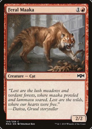 Feral Maaka [Ravnica Allegiance] | Exor Games Bridgewater