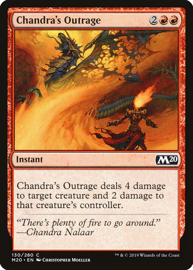 Chandra's Outrage [Core Set 2020] | Exor Games Bridgewater