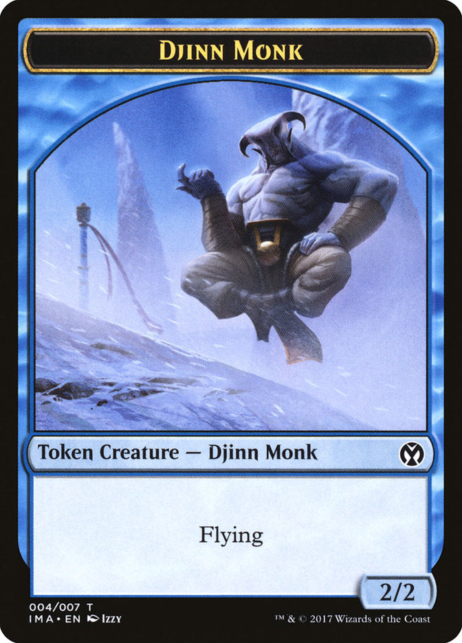 Djinn Monk [Iconic Masters Tokens] | Exor Games Bridgewater