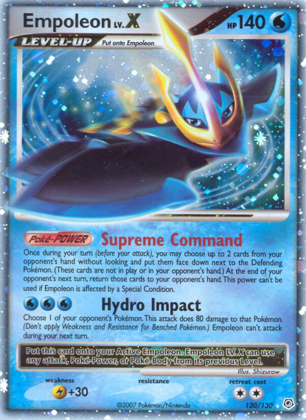 Empoleon LV.X (120/130) [Diamond & Pearl: Base Set] | Exor Games Bridgewater